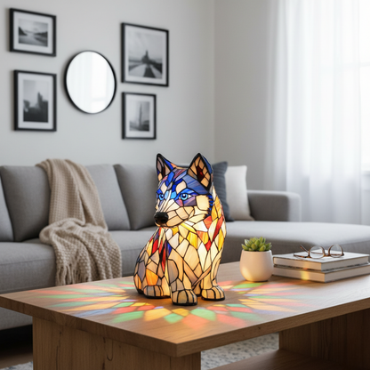 Arctic Husky – Art Lamp
